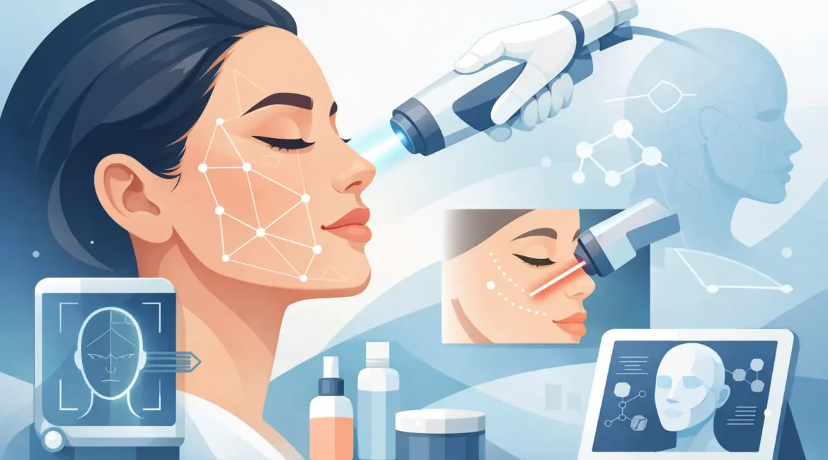 Tendências em estética facial tecnológica