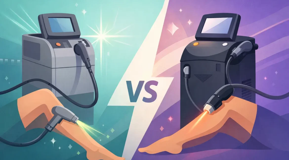 Alexandrite ou Soprano Laser: qual escolher?